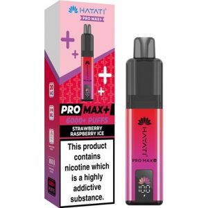 HAYATI PRO MAX PLUS 6K - STRAWBERRY RASPBERRY ICE