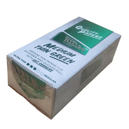 RIZLA GREEN REGULAR -