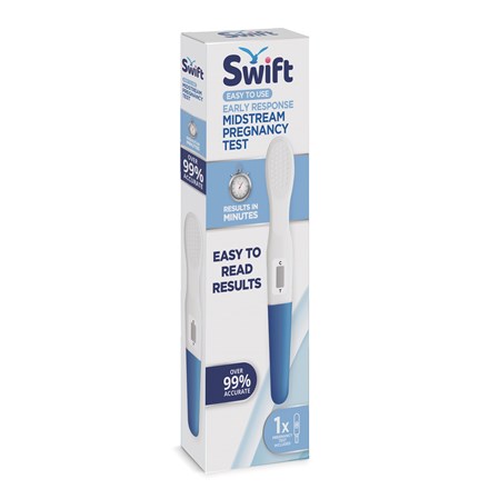 SWIFT EARLY RESPONSE MIDSTREAM PREGNANCY TEST