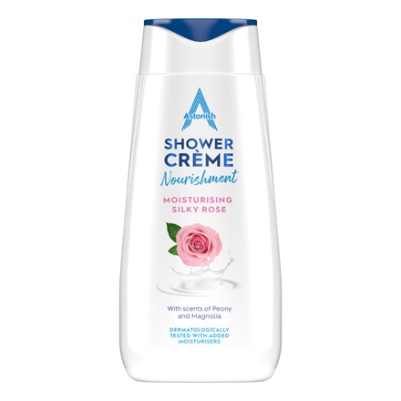 ASTONISH SHOWER CREME SILKY ROSE 400ML