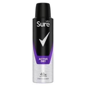 SURE A/P MEN ACTIVE DRY 150ML -