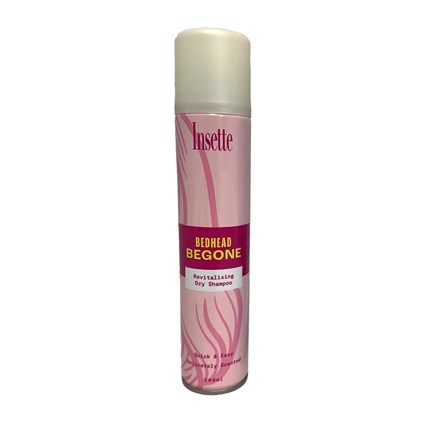INSETTE - DRY SHAMPOO BEDHEAD BEGONE 200ML - 12PK