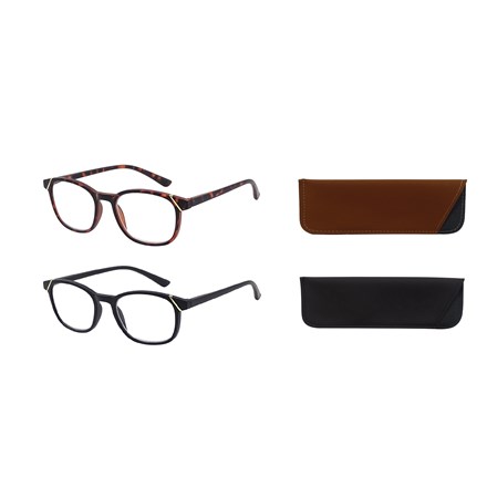 SUPERLENS -PLASTIC READING GLASSES +1.50 -2 ASSTD