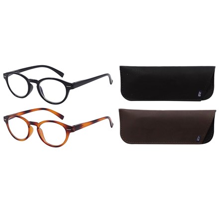 SUPERLENS -PLASTIC READING GLASSES +3.00 -2 ASSTD