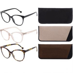 SUPERLENS -PLASTIC READING GLASSES +3.00 -3 ASSTD