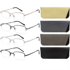 SUPERLENS- HALF RIM READING GLASSES +1.50 -4 ASSTD