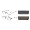 SUPERLENS- METAL READING GLASSES +3.00 -2 ASSTD