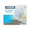 STATUS - 6'' CLIP ON FAN
