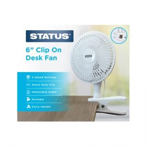 STATUS - 6'' CLIP ON FAN