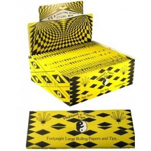 HEADQUARTER PAPERS COSMIC YELLOW & BLACK -
