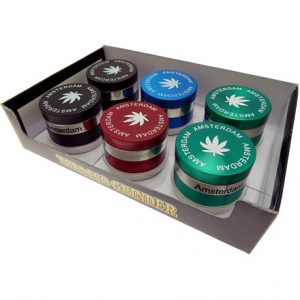 METAL GRINDER 4 PT SILK LEAF+ AMSTERDAM