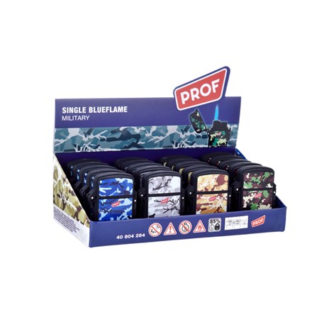 PROF - WINDPROOF SINGLE FLAME MILITARY LIGHTERS