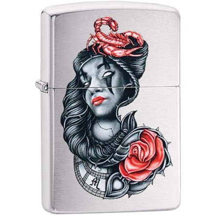 ZIPPO - STYLIZED TATTOO DESIGN