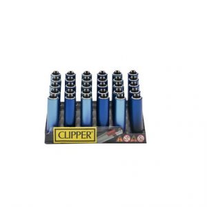 CLIPPER MICRO W/ METAL COVERS-BLUE GRADIENT-30 PK