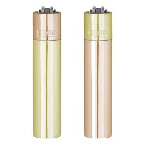 CLIPPER METAL FLINT - GOLD MARBLE -
