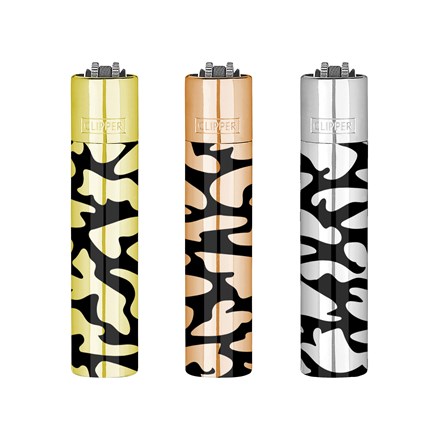 CLIPPER METAL FLINT - CAMOUFLAGE - 12PACK