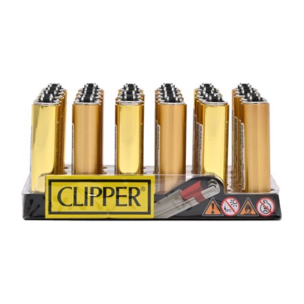 CLIPPER MICRO METAL COVER - GOLD MIX - 30PACK