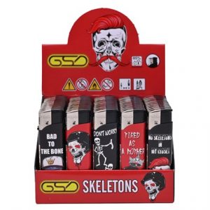 GSD ELECTRONIC LIGHTER - SKELETONS -