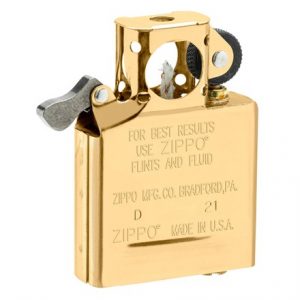 ZIPPO - PIPE INSERT GOLD FLASHED