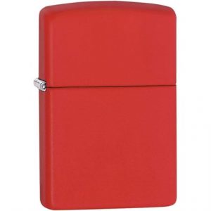 ZIPPO - REGULAR RED MATTE