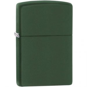 ZIPPO - REGULAR GREEN MATTE