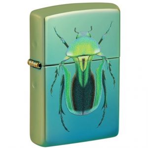 ZIPPO - GREEN BEETLE BUG DESIGN