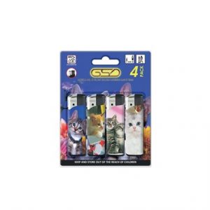 GSD - ELECTRONIC LIGHTER CATS DESIGN -