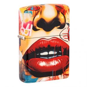 ZIPPO - STREET ART FACE DESIGN