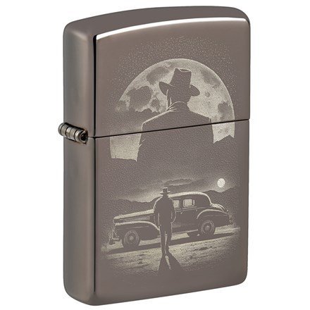 ZIPPO - VINTAGE CAR AND MAN DESIGN