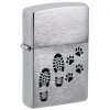 ZIPPO - FOOTPRINTS DESIGN