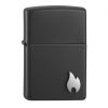 ZIPPO - SILVER FLAME EMBLEM SMALL