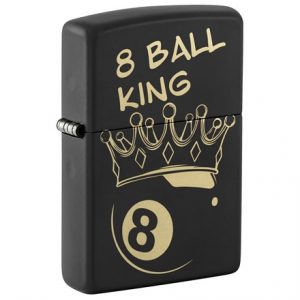 ZIPPO - KING 8 BALL DESIGN