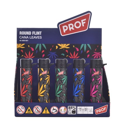 PROF - CANA LEAVES REFILL ROUND LIGHTER -