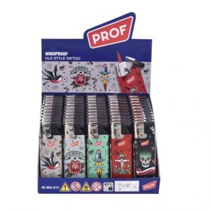 PROF - OLD STYLE TATTOO SLIDECAP LIGHTER -