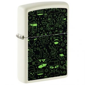 ZIPPO - DOODLE CANNABIS DESIGN
