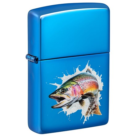 ZIPPO - JUMPING FISH DESIGN