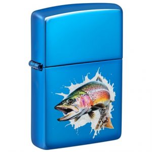 ZIPPO - JUMPING FISH DESIGN