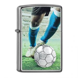 ZIPPO - SOCCER PLAYER EMBLEM