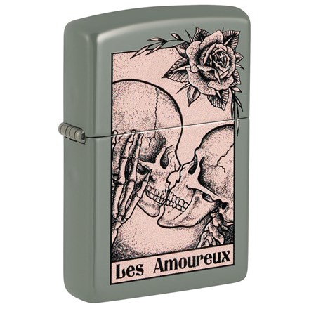 ZIPPO - DEATH KISS DESIGN