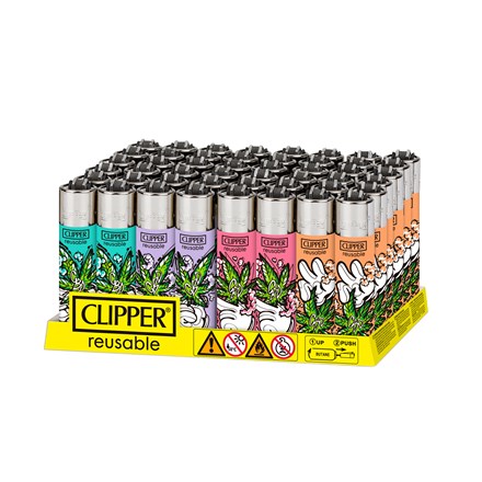 CLIPPER PRINTED FLINT- CARTOON CBD -