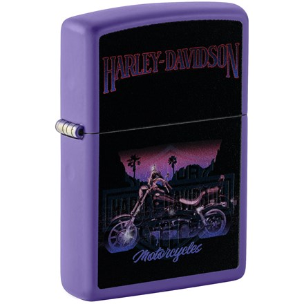 ZIPPO - HARLEY BLACK LIGHT DESIGN