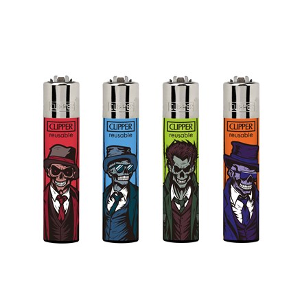 CLIPPER PRINTED FLINT - ZOMBIE GANGSTERS -