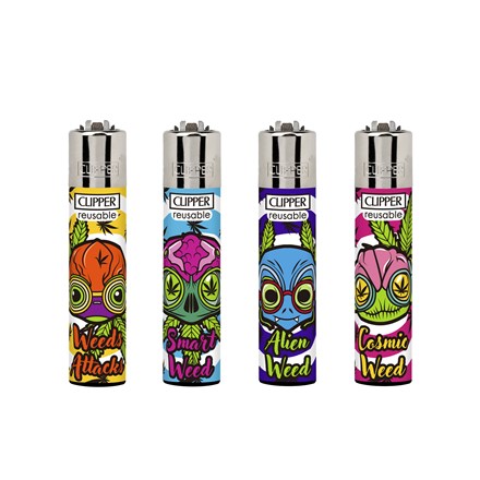 CLIPPER PRINTED FLINT - WEED ATTACKS -