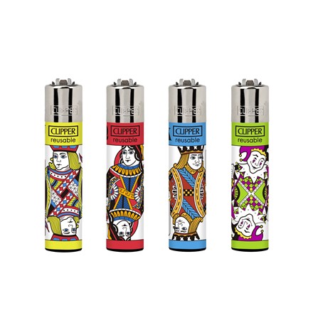 CLIPPER PRINTED FLINT - POKER GAMES 2 -