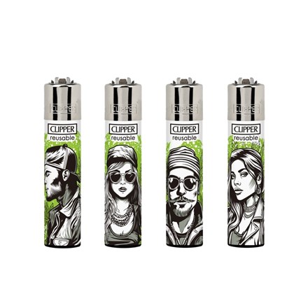 CLIPPER PRINTED FLINT - GANGSTA LEAVES -