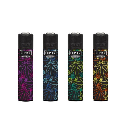 CLIPPER PRINTED FLINT - FLUO LEAVES 3 -