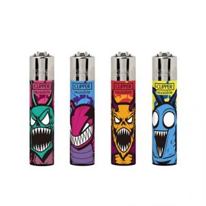 CLIPPER PRINTED FLINT - MONSTERS 4 -