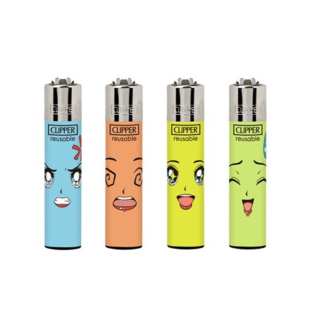 CLIPPER PRINTED FLINT - MANGA FACES -