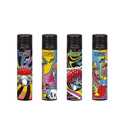 CLIPPER REFILL JET FLAME - RAINBOW MUSH -