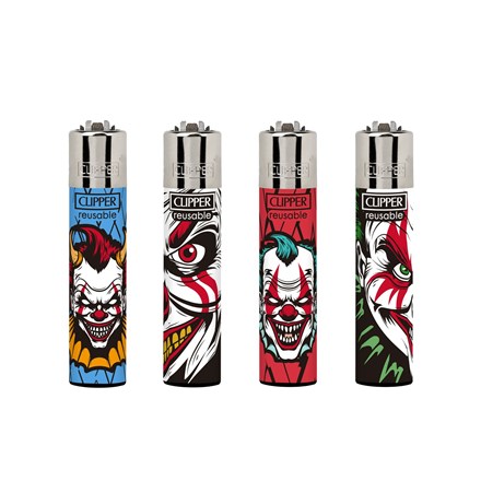 CLIPPER PRINTED FLINT - LOVELY CLOWNS -